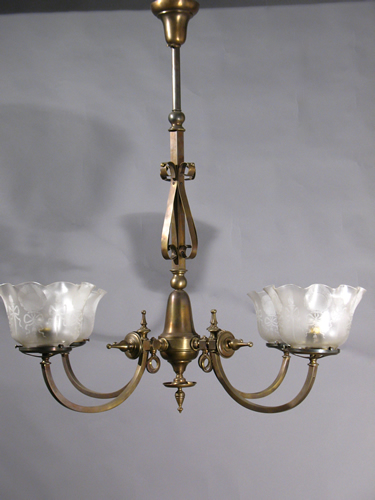 4-Light East lake Gas Chandelier